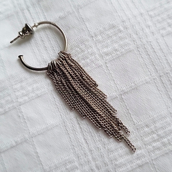 🔥3/$15 Hoop & chain earrings - Picture 3 of 3